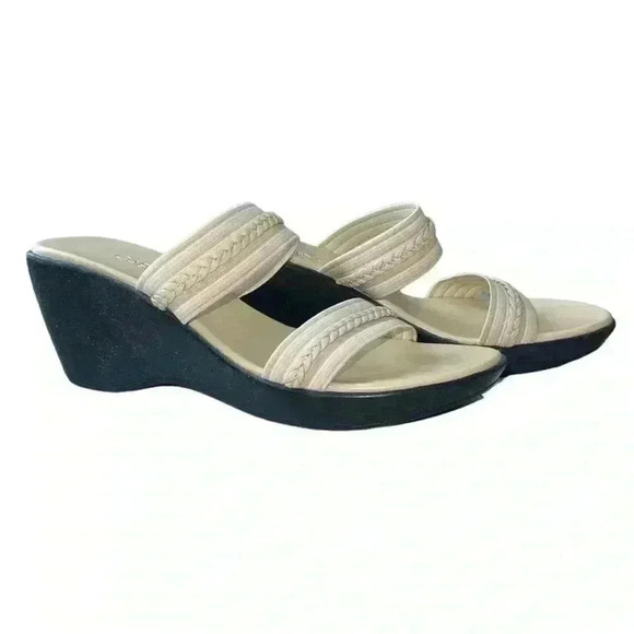 Cabin Creek Wedge Strappy Sandals Size 7 1/2 - Picture 7 of 7